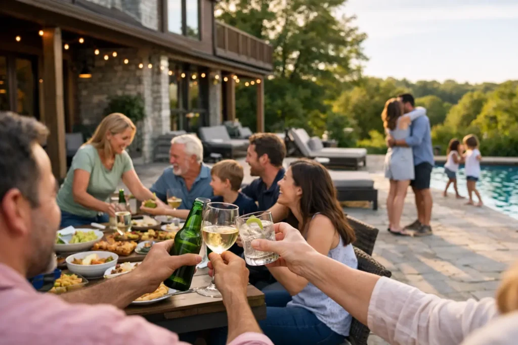 How to Host Reunion in Vacation Home