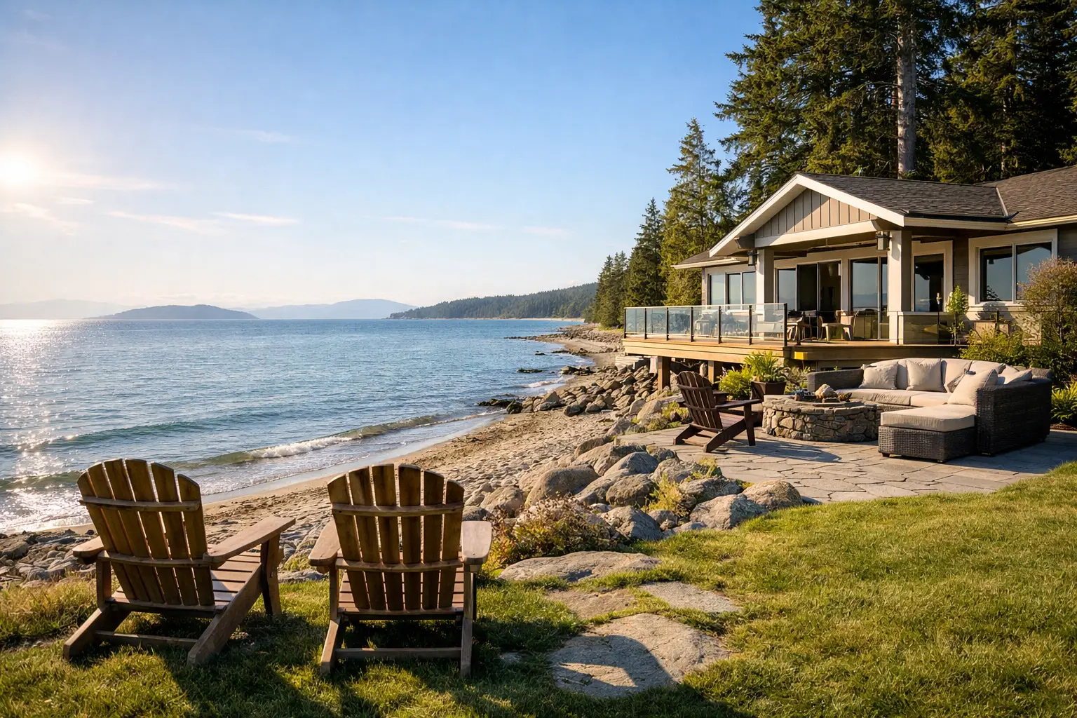 Private Beach House Rental Near Qualicum Beach