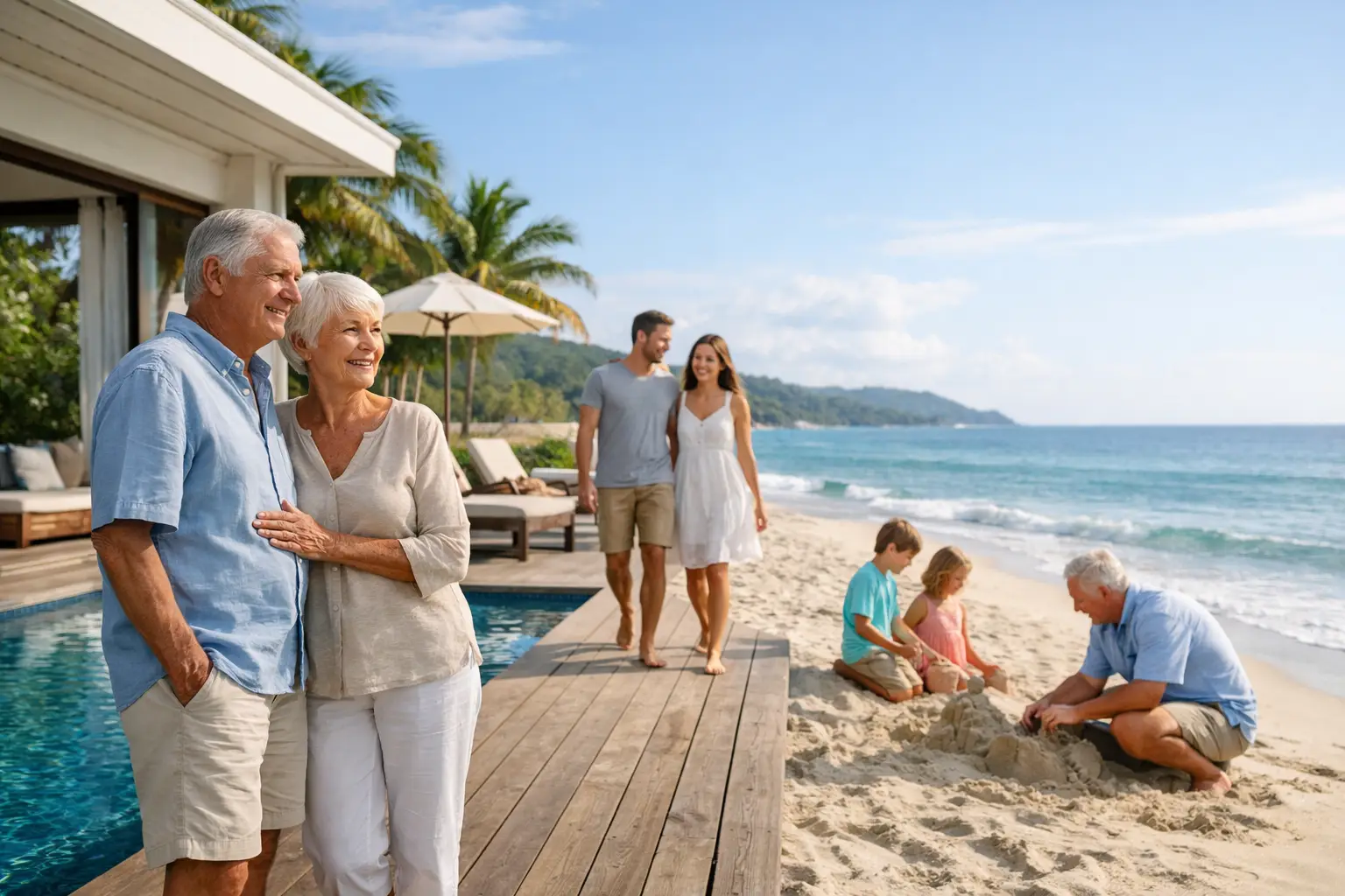 Best Beachfront Rentals for Multi Generational Trips