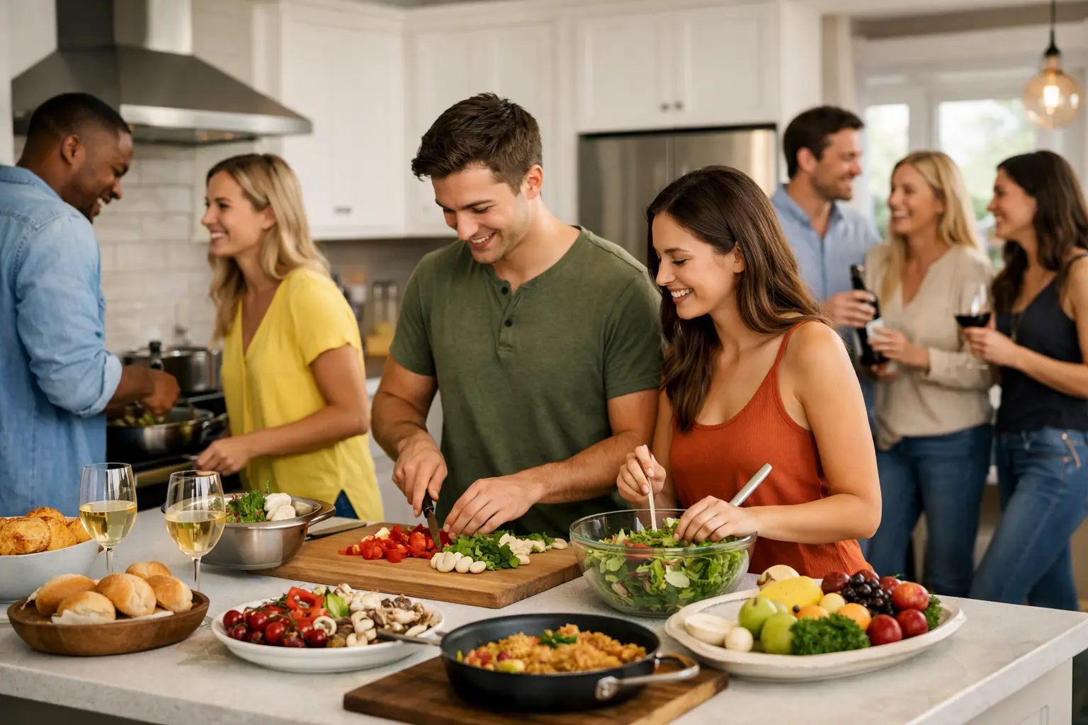 Full Kitchen Vacation Rental Benefits for Groups