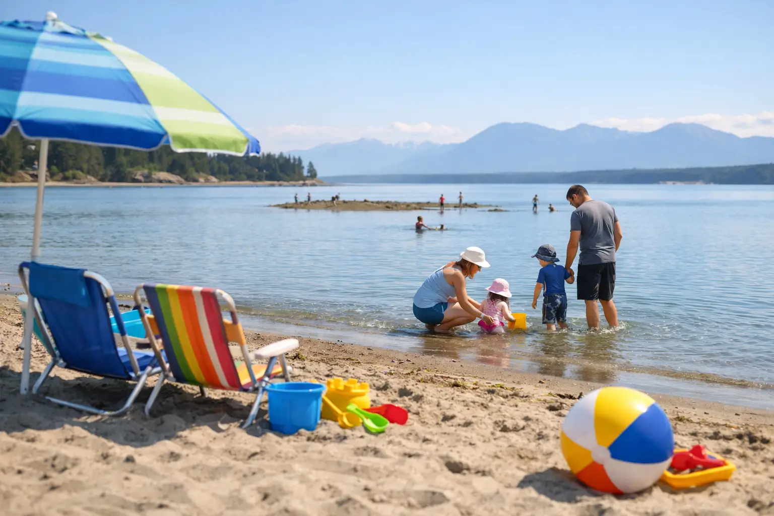 Best Beaches Near Parksville for Families