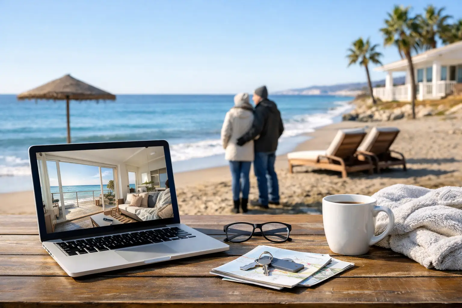 How to Book Winter Monthly Rentals by the Beach