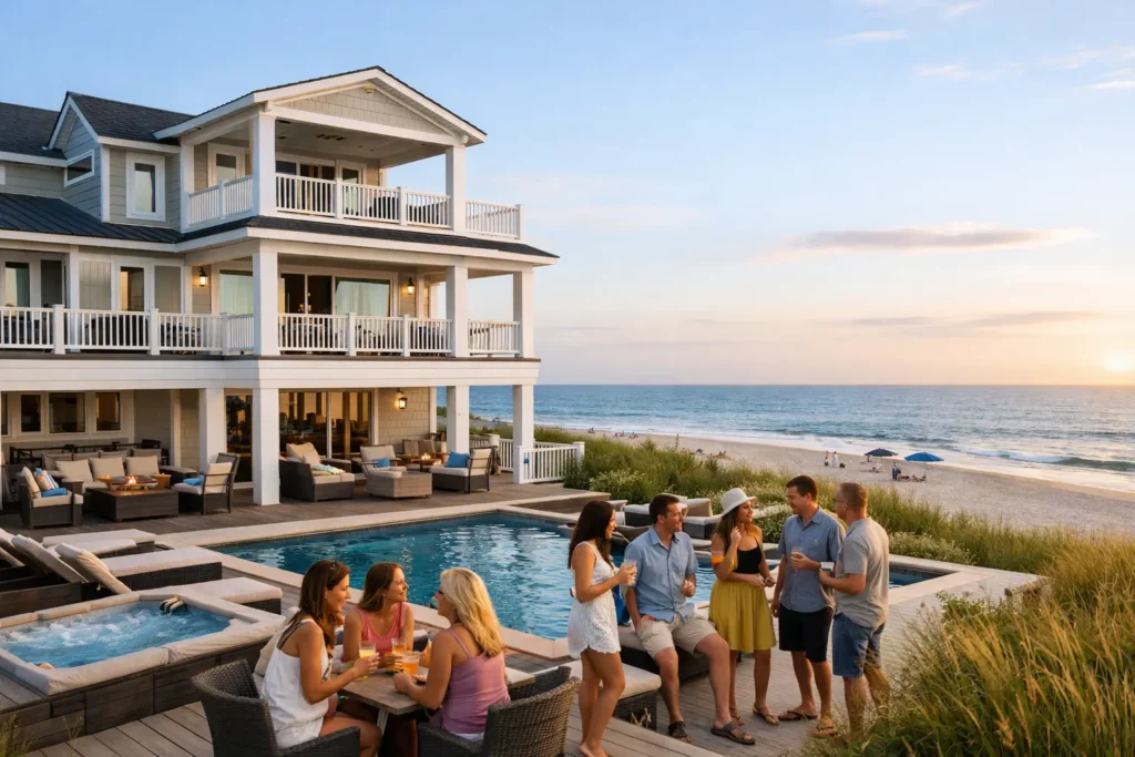 Large Beach House Rentals for Group Getaways
