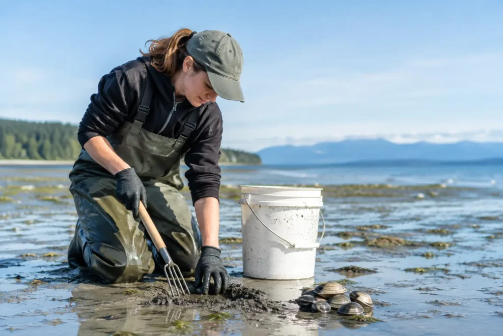 Can You Clam Dig Near Qualicum Beach Safely?