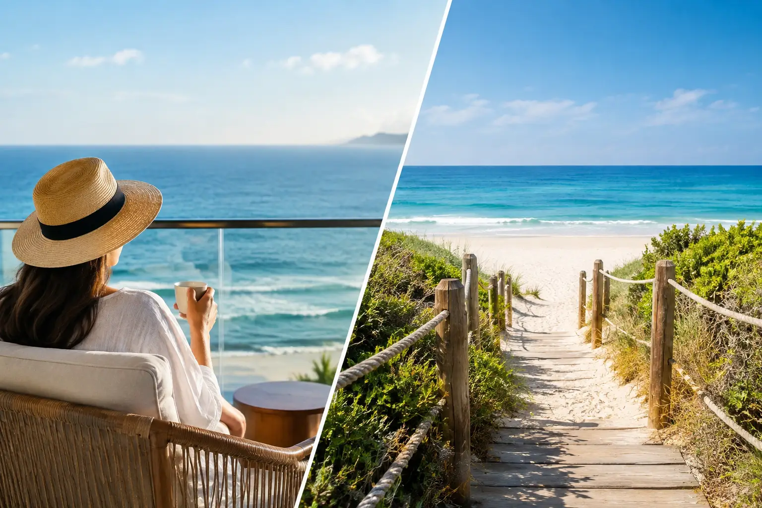 Ocean Views Versus Beach Access for Your Stay